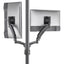 Chief Kontour K1P220BXRH Pole Mount for Monitor All-in-One Computer - Black - TAA Compliant
