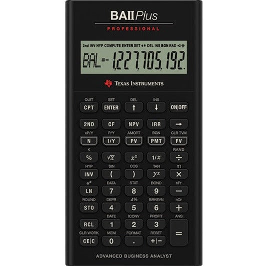 Texas Instruments BA II Plus Professional Financial Calculator