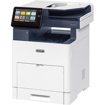 Xerox VersaLink B605/SM LED Multifunction Printer-Monochrome-Copier/Scanner-58 ppm Mono Print-1200x1200 Print-Automatic Duplex Print-250000 Pages Monthly-700 sheets Input-Color Scanner-600 Optical Scan-Gigabit Ethernet