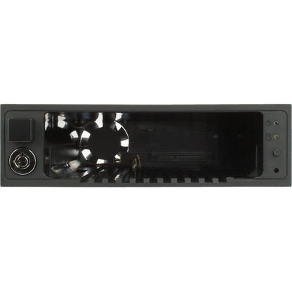 CRU Data Express DX175 Drive Bay Adapter for 5.25" - Serial ATA/600 6Gb/s SAS Host Interface Internal - Black