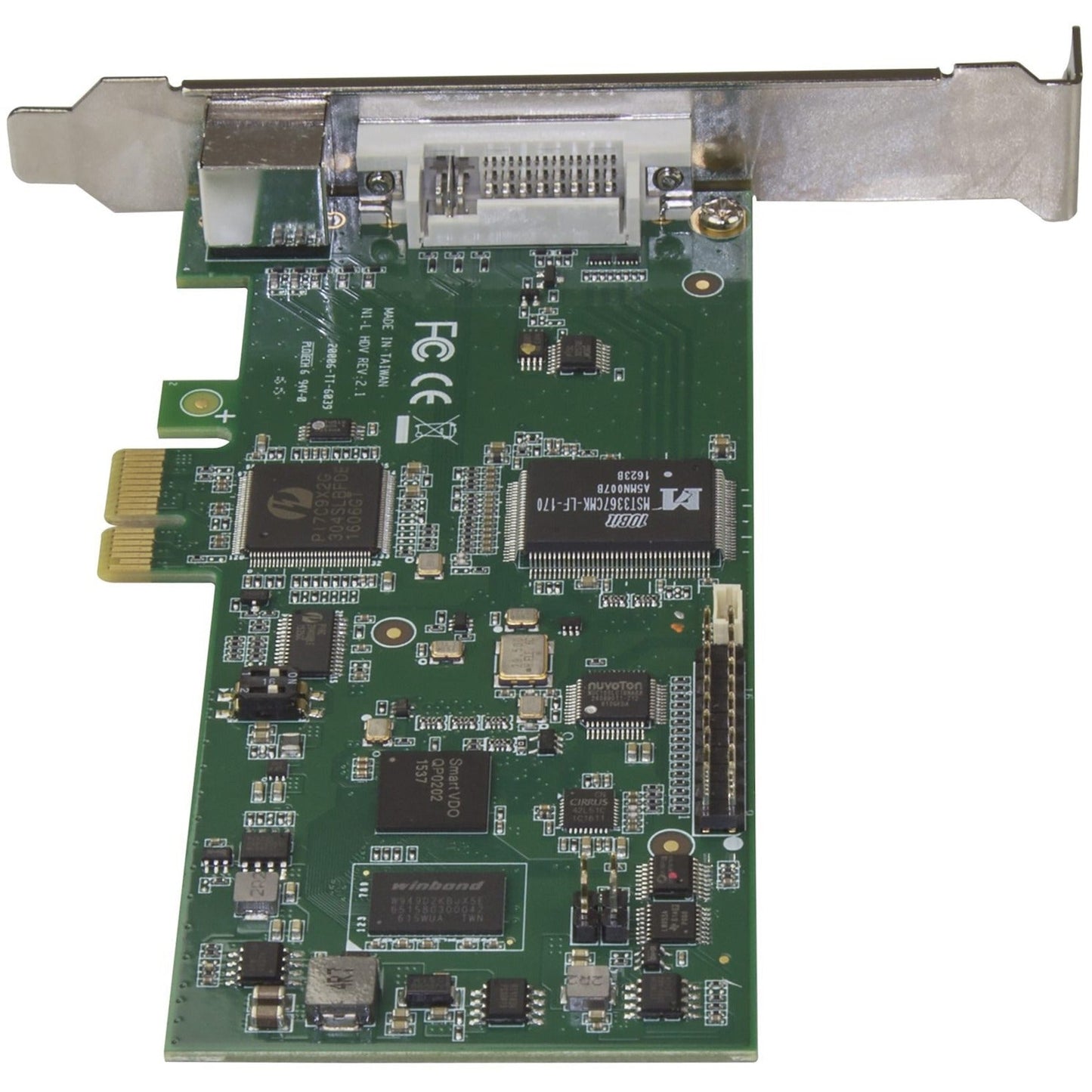 StarTech.com PCIe Video Capture Card - Internal Capture Card - HDMI VGA DVI and Component - 1080P at 60 FPS
