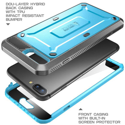 i-Blason Unicorn Beetle Pro Carrying Case (Holster) Apple iPhone 8 Smartphone - Blue