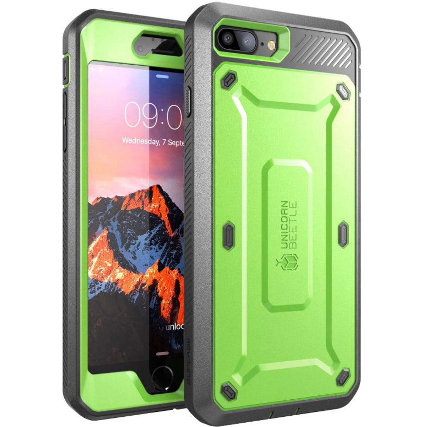 i-Blason Unicorn Beetle Pro Carrying Case (Holster) Apple iPhone 8 Plus Smartphone - Green
