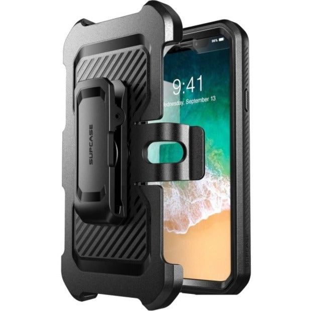 i-Blason Unicorn Beetle Pro Carrying Case (Holster) Apple iPhone X Smartphone - Black