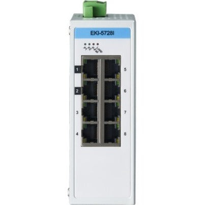 Advantech 8GE Unmanaged Ethernet Switch ATEX/C1D2/IECEx E-Mark -40~75?