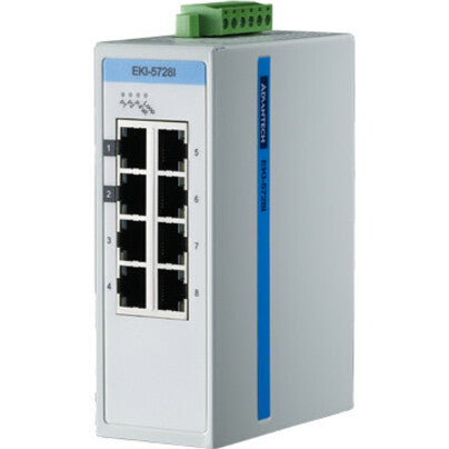 Advantech 8GE Unmanaged Ethernet Switch ATEX/C1D2/IECEx E-Mark -40~75?