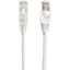 1FT WHITE CAT6A SLIM 28AWG PATC