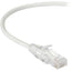 1FT WHITE CAT6A SLIM 28AWG PATC