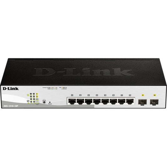 DGS-1210-10MP 8PORT GBE SMART  