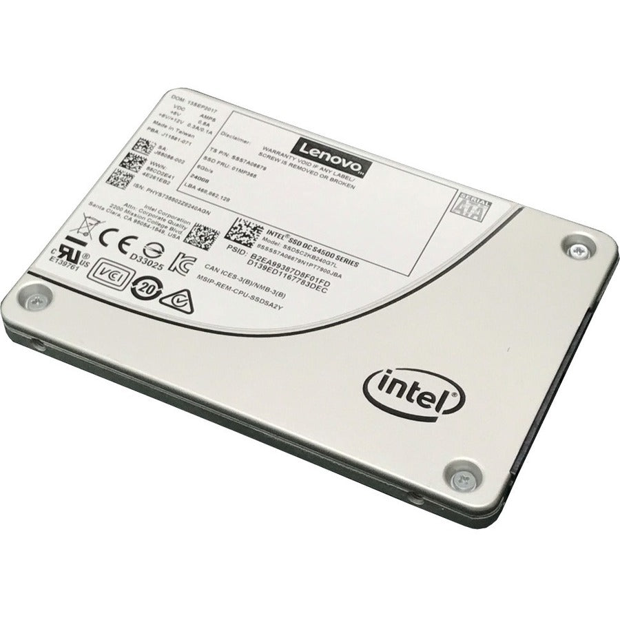 Lenovo DC S4500 240 GB Solid State Drive - 2.5" Internal - SATA (SATA/600)