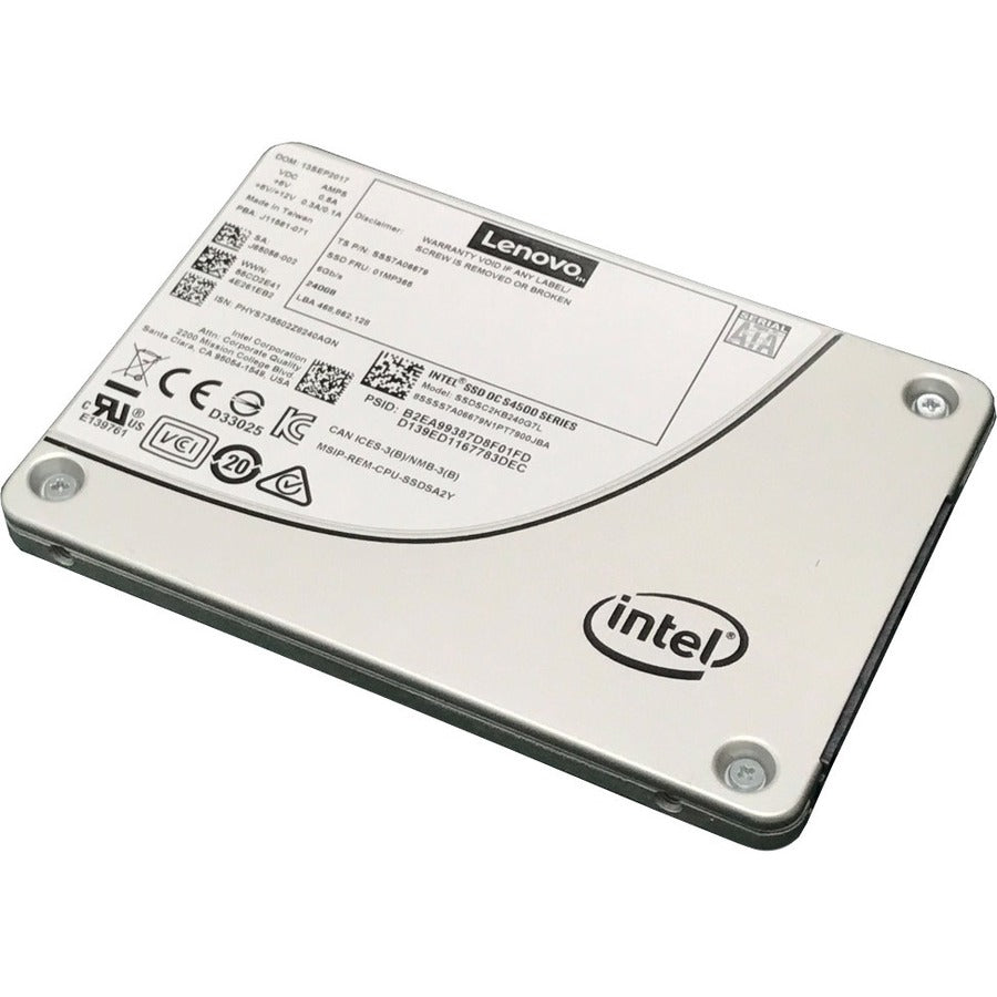 Lenovo DC S4500 960 GB Solid State Drive - 2.5" Internal - SATA (SATA/600) - Read Intensive