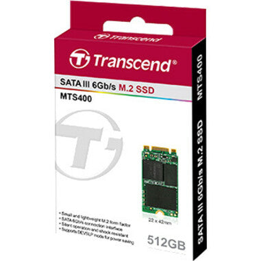 Transcend MTS MTS400 64 GB Solid State Drive - M.2 2242 Internal - SATA (SATA/600)