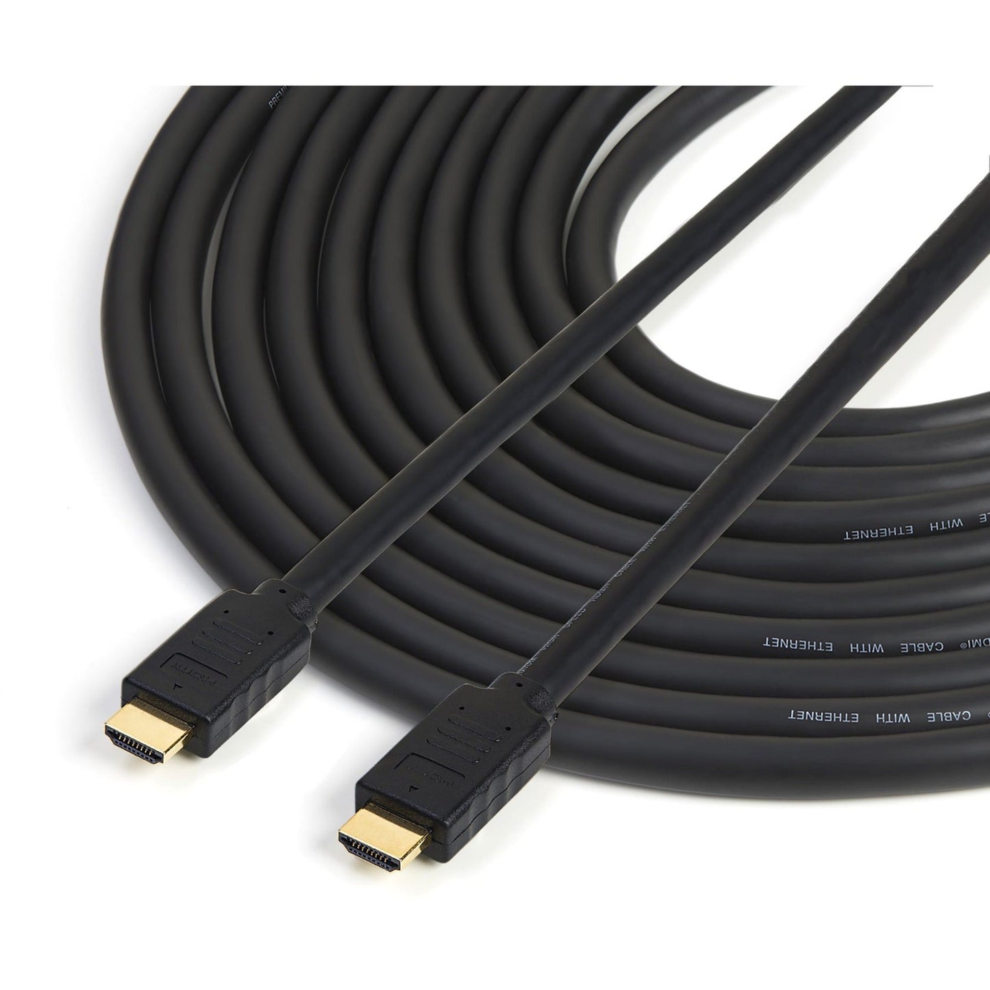 StarTech.com 50ft (15m) HDMI 2.0 Cable - 4K 60Hz UHD Active High Speed HDMI Cable - CL2 Rated for In Wall Install - Durable - HDR 18Gbps