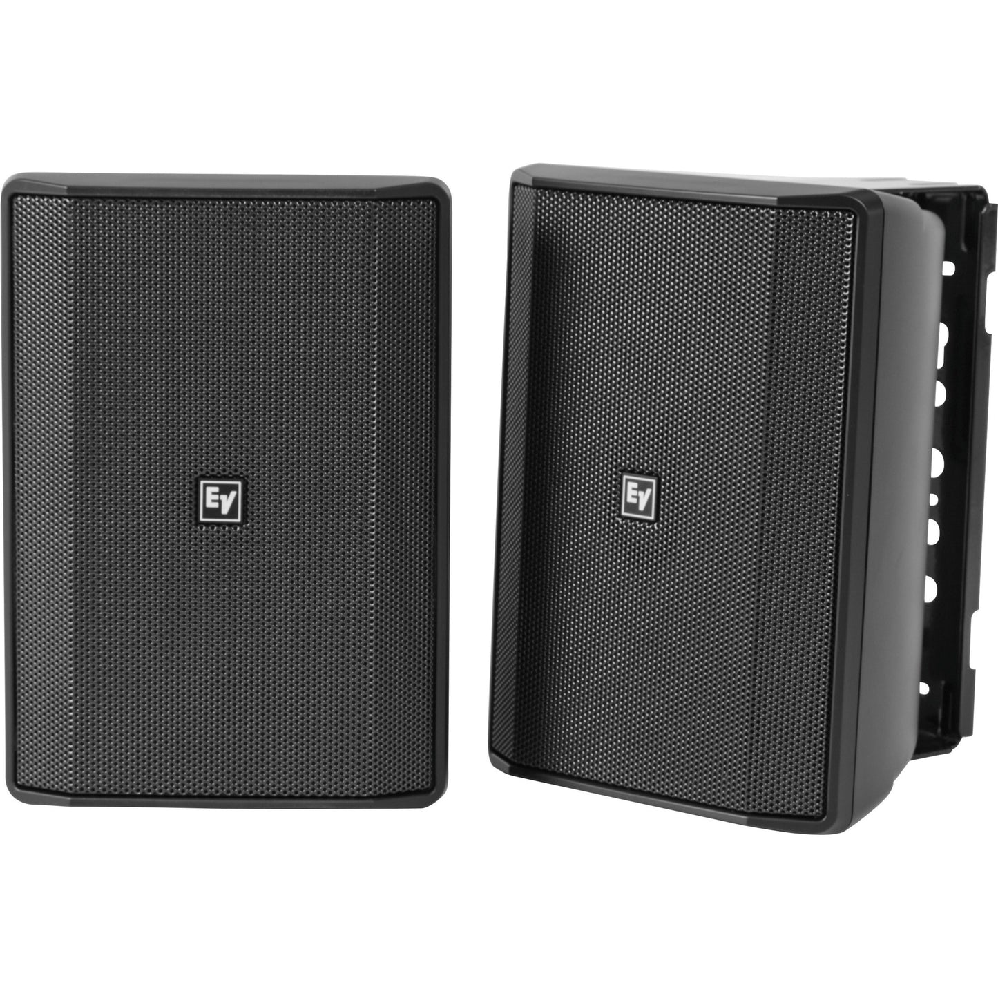 Electro-Voice EVID-S5.2X 2-way Indoor/Outdoor Surface Mount Wall Mountable Speaker - 75 W RMS - Black
