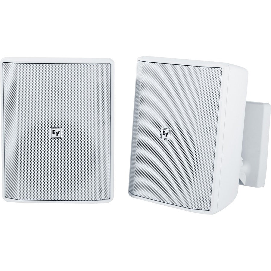 Electro-Voice Cabinet EVID-S5.2T 2-way Indoor/Outdoor In-ceiling In-wall Surface Mount Wall Mountable Speaker - 75 W RMS - White