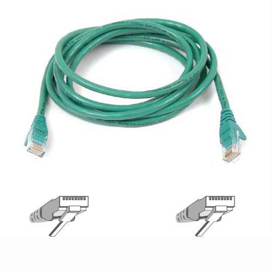 14FT CAT6 PATCH CABLE GREEN    