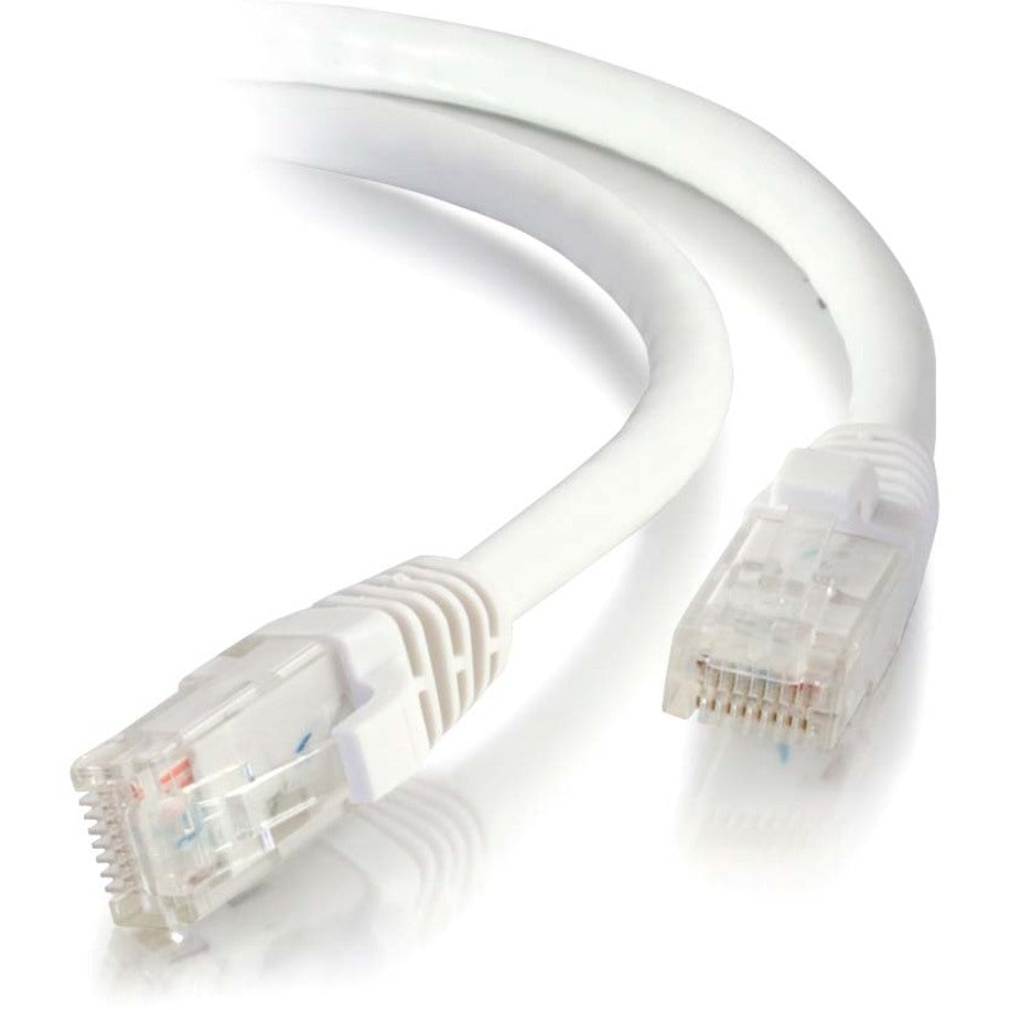 C2G-7ft Cat5e Snagless Unshielded (UTP) Network Patch Cable - White