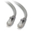 C2G-100ft Cat5e Snagless Unshielded (UTP) Network Patch Cable - Gray