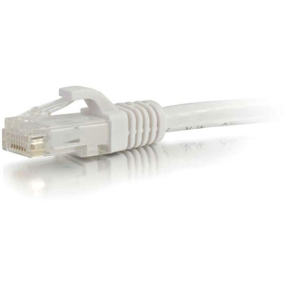 C2G-100ft Cat5e Snagless Unshielded (UTP) Network Patch Cable - White