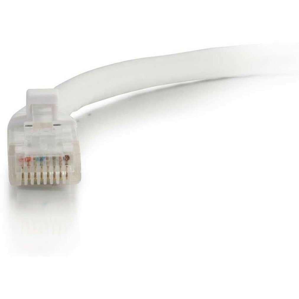 C2G-100ft Cat5e Snagless Unshielded (UTP) Network Patch Cable - White