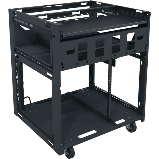 Middle Atlantic L5 Series 12RU Lectern - Flat Frame Lectern - 1.5 Bays