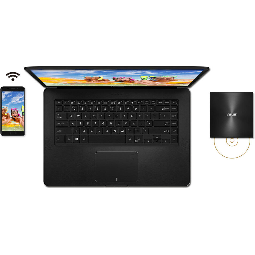 Asus ZenDrive SDRW-08U9M-U DVD-Writer - External - Black