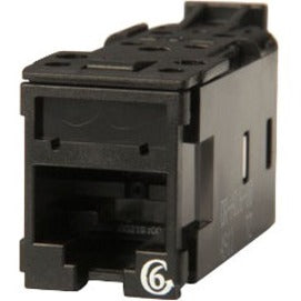 Ortronics Clarity High Density Jack (HDJ) CAT6 T568A/B Black