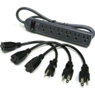 6-OUTLET SURGE3 1FT OUTLET     