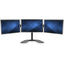 StarTech.com Triple Monitor Stand Crossbar Steel & Aluminum For VESA Mount Monitors up to 27