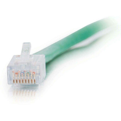 C2G-7ft Cat5e Non-Booted Crossover Unshielded (UTP) Network Patch Cable - Green