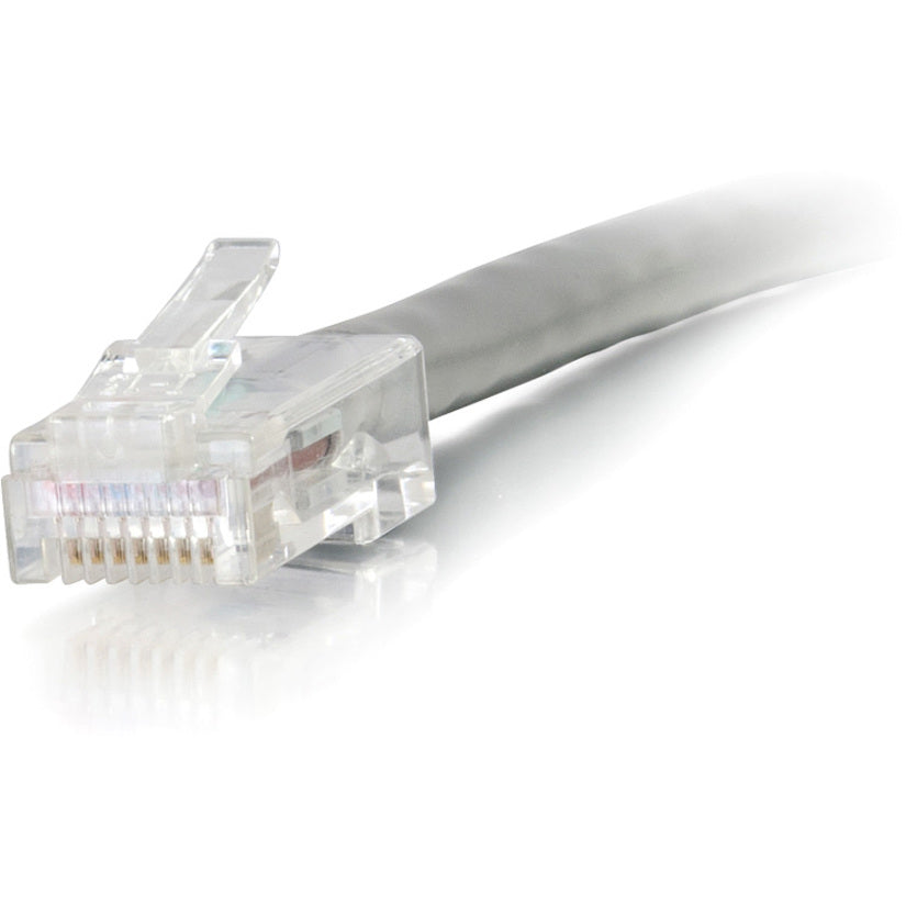 C2G-1ft Cat5e Non-Booted Unshielded (UTP) Network Patch Cable - Gray