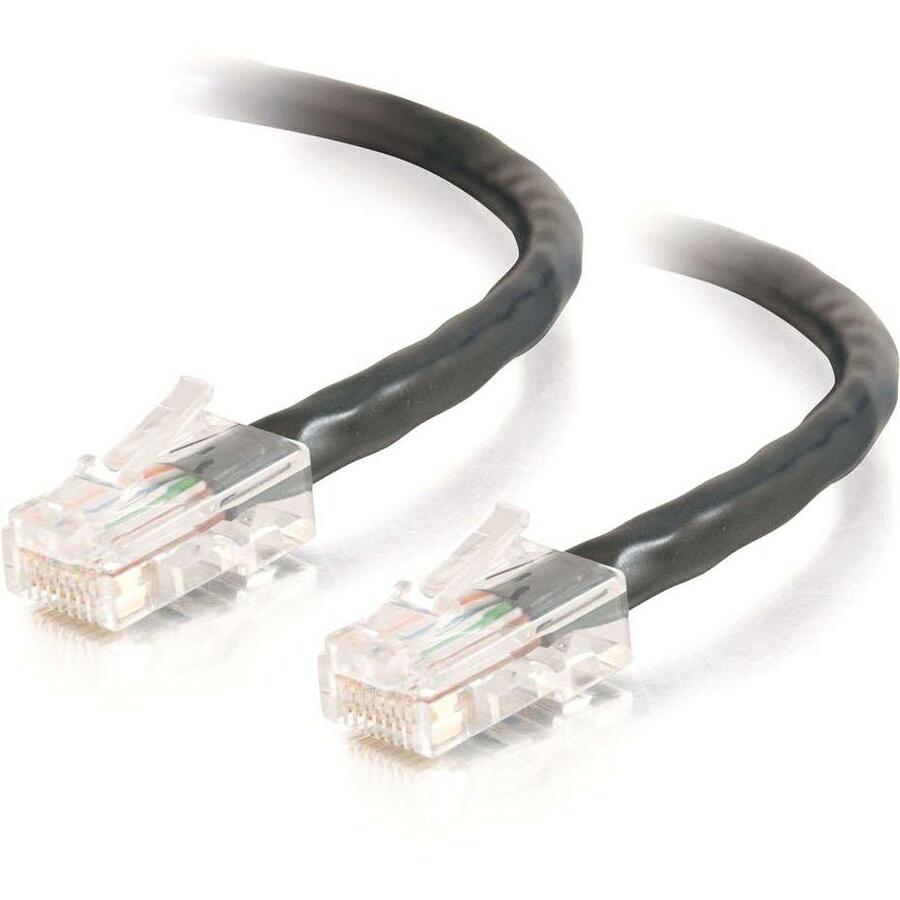 C2G-7ft Cat5e Non-Booted Crossover Unshielded (UTP) Network Patch Cable - Black