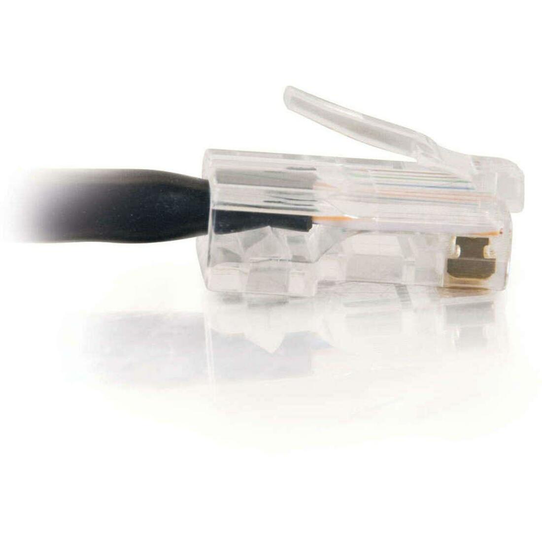 C2G-7ft Cat5e Non-Booted Crossover Unshielded (UTP) Network Patch Cable - Black