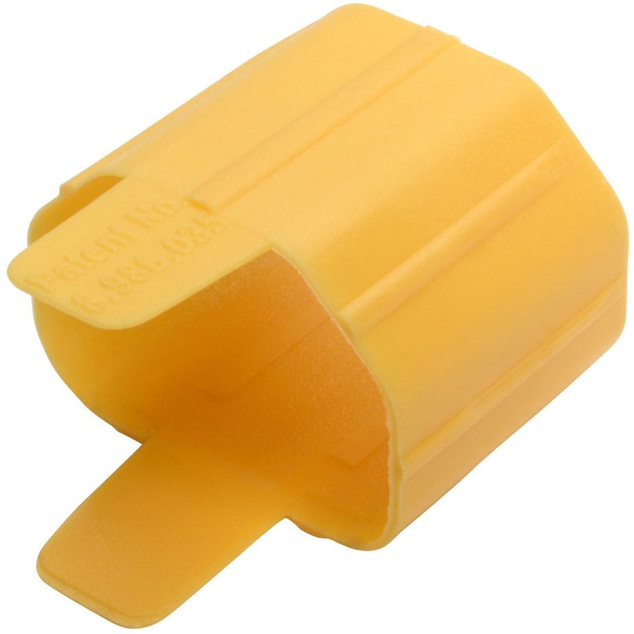 Tripp Lite Plug Lock Inserts for Detachable C13 Power Cord Yellow 100 Pack