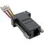 Tripp Lite DB9 to RJ45 Modular Serial Adapter F/F RS-232 RS-422 RS-485