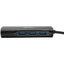 Tripp Lite 3-Port USB-C Hub with LAN Port USB-C to 3x USB-A Ports and Gbe USB 3.0 Black