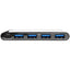 Tripp Lite 4-Port USB-C Hub with Power Delivery USB-C to 4x USB-A Ports USB 3.0 Black