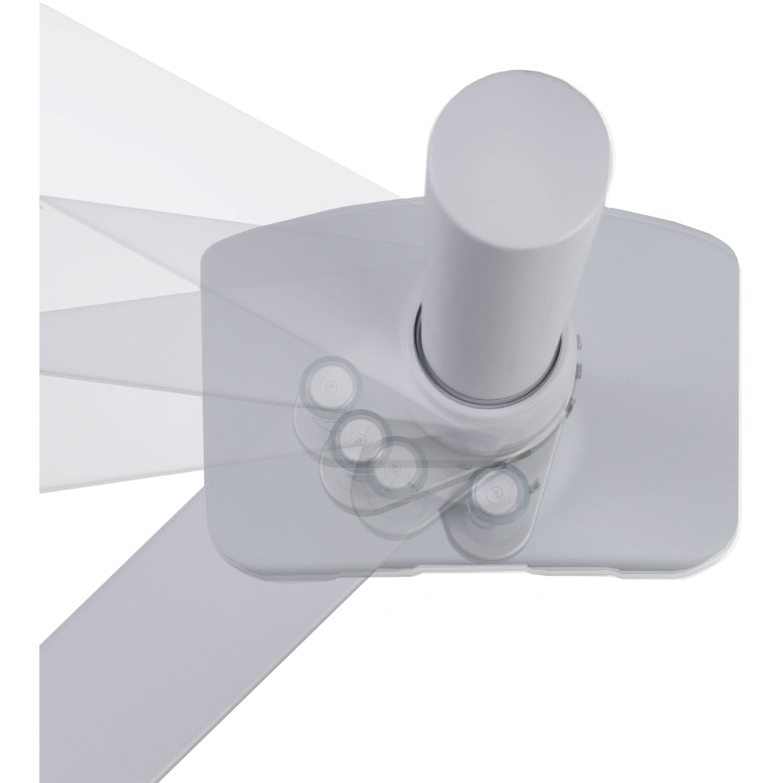 Ergotron Mounting Adapter for Mounting Arm - Anodized Silver