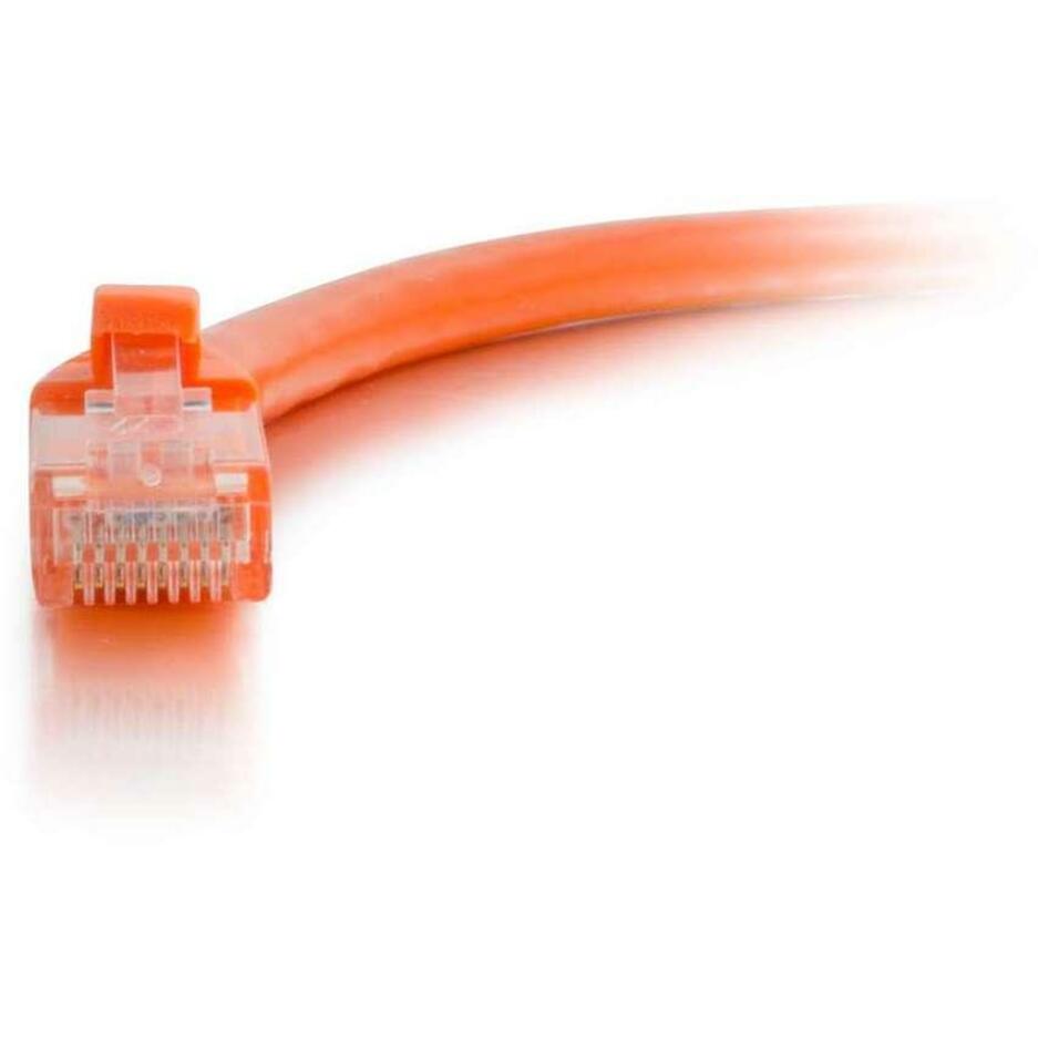 C2G-25ft Cat6 Snagless Unshielded (UTP) Network Patch Cable - Orange