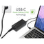 Plugable USB-C Chromebook Charger Replacement 60W Type C Charger for Laptops