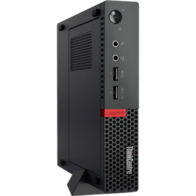 Lenovo ThinkCentre M710q 10MQS6HE00 Desktop Computer - Intel Core i5 7th Gen i5-7600T 2.80 GHz - 8 GB RAM DDR4 SDRAM - 500 GB HDD - Tiny
