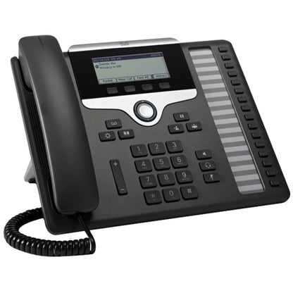 Cisco 7861 IP Phone - Refurbished - Corded - Wall Mountable Desktop - Charcoal