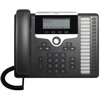 Cisco 7861 IP Phone - Refurbished - Corded - Wall Mountable Desktop - Charcoal