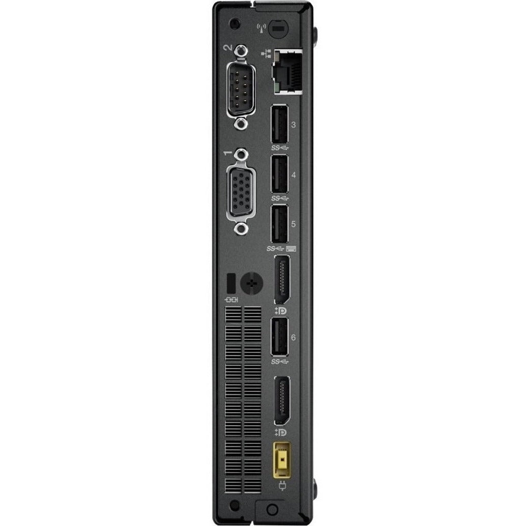 Lenovo ThinkCentre M910q 10MUS3QQ00 Desktop Computer - Intel Core i5 6th Gen i5-6500T 2.50 GHz - 8 GB RAM DDR4 SDRAM - 256 GB SSD - Tiny