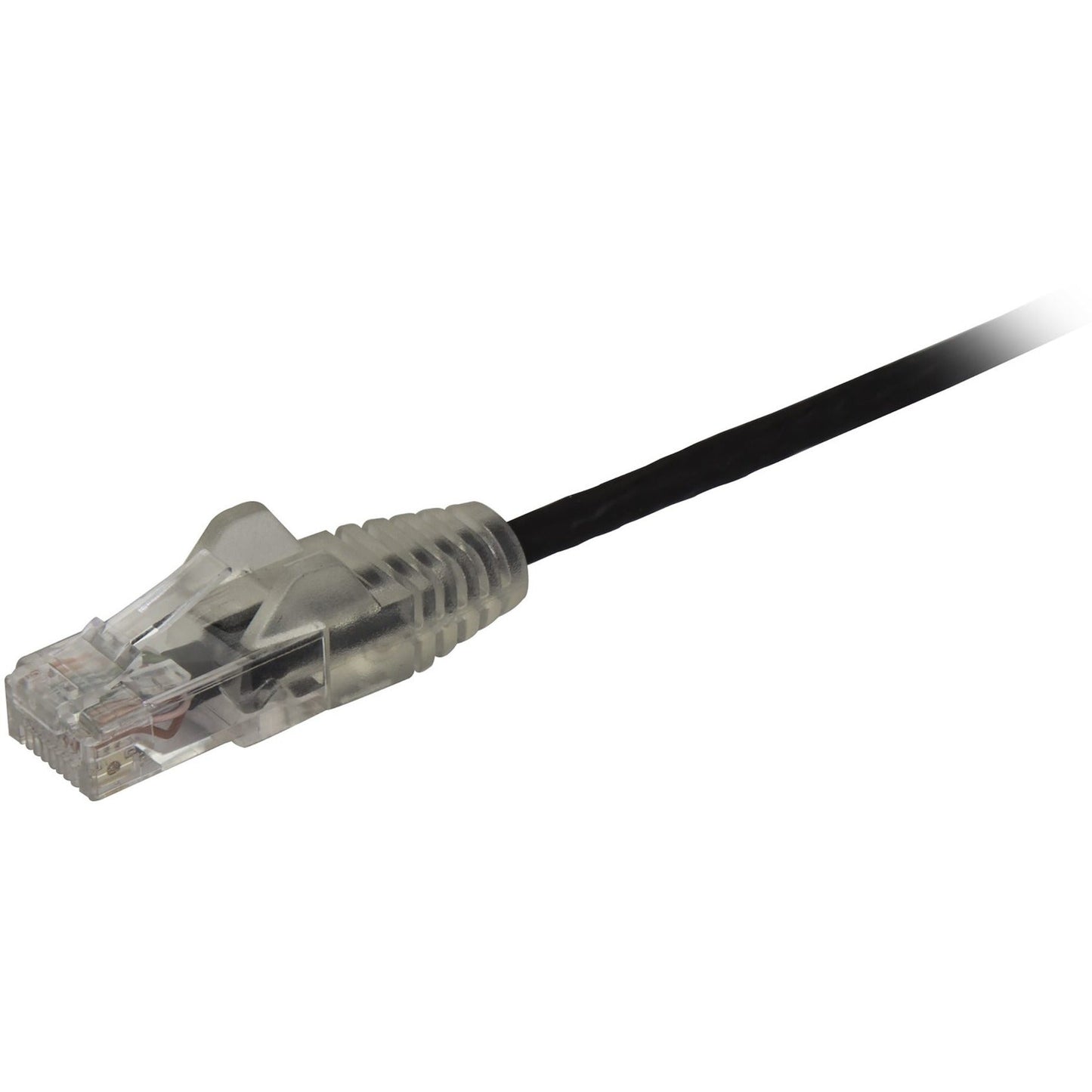 StarTech.com 10ft CAT6 Cable - Slim CAT6 Patch Cord - Black Snagless RJ45 Connectors - Gigabit Ethernet Cable - 28 AWG - LSZH (N6PAT10BKS)