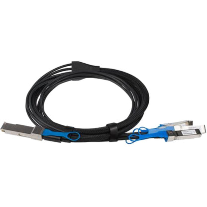 StarTech.com MSA Uncoded Compatible 2m QSFP+ to 4x SFP+ Direct Attach Breakout Cable - 40GbE - QSFP+ to 4x SFP+ Copper DAC 40 Gbps Low Power