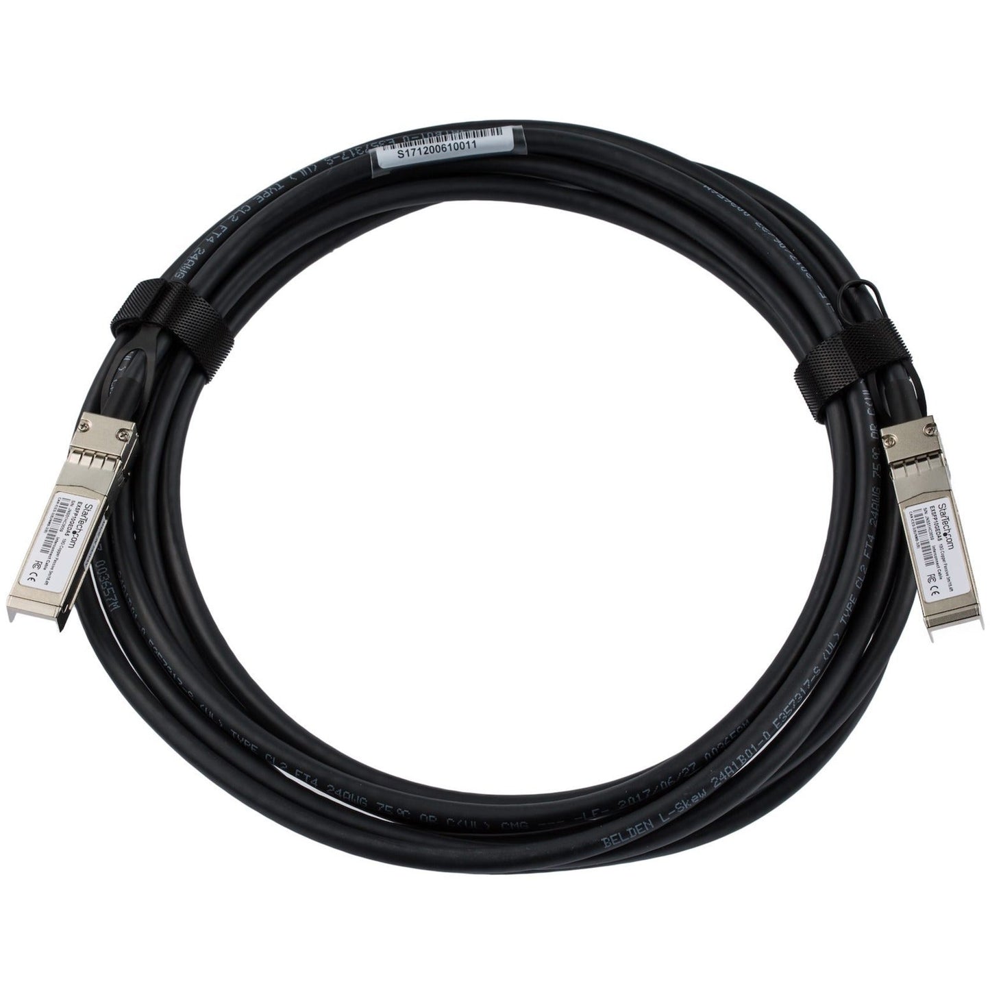 StarTech.com 5m SFP+ to SFP+ Direct Attach Cable for Juniper EX-SFP-10GE-DAC-5M - 10GbE SFP+ Copper DAC 10Gbps Passive Twinax