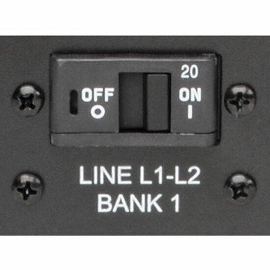 Tripp Lite 14.5kW 200-240V 3PH Switched PDU LX Interface Gigabit 30 Outlets IEC 309 60A Blue Input LCD 1.8 m Cord 0U 1.8 m Height TAA