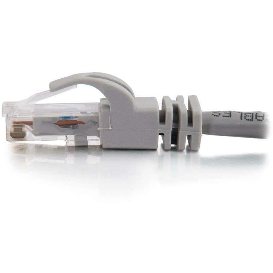 C2G-7ft Cat6 Snagless Unshielded (UTP) Network Crossover Cable - Gray