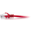 C2G-100ft Cat6 Snagless Unshielded (UTP) Network Patch Cable - Red